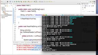 Java IO BufferedReaderFileReader and BufferedWriterFileWriter [upl. by Yvonner]