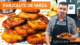 🧆 Nu o săți vină să crezi cât de sățioase sunt aceste pârjoluțe de varză 🥕🥔🧅 Șef Paul Constantin [upl. by Ailbert]