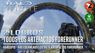 Halo Infinite  Todos los Artefactos Forerunner  Archivos Forerunner  Logro Haruspis 2 LOGROS [upl. by Jilleen56]