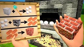 Real Pottery in Minecraft  Animation [upl. by Zurn]