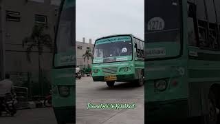 Tirunelveli to Kalakkad bus greenbus tirunelveli tiruchendur tnstcbusvideo tnstc travel [upl. by Vocaay911]