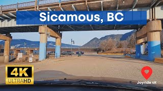 Sicamous BC Dashcam 4K [upl. by Grubman117]