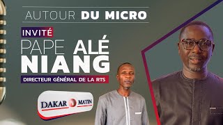 🔴 AUTOUR DU MICRO AVEC PAPE ALE NIANG DG DE LA RTS I VEN 15 NOV 2024 [upl. by Joscelin311]