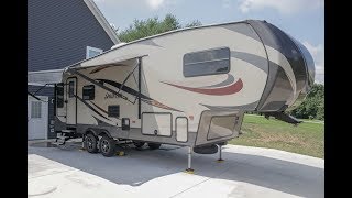 2016 Keystone Sprinter 252RLS 5th wheel walkaround tutorial video [upl. by Alec970]