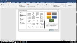 Smart art in Word 2016 [upl. by Einwat117]