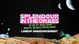 The Splendour in the Grass 2019 Lineup is here [upl. by Mccullough]