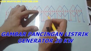 PANCINGAN LISTRIK GENERATOR 20 kw [upl. by Droffats]