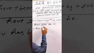 Present perfect tense in passive voice viral short video class10th 2024 [upl. by Seidel444]