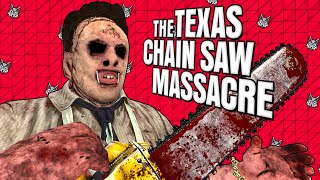 The Texas Chainsaw Massacre Game SCARING MY FRIENDS AS LEATHERFACE [upl. by Kuska]