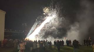 Batalla de Rande RedondelaPontevedra Fuegos artificiales [upl. by Maxama686]