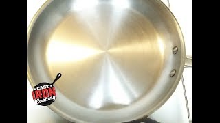 How To Season A Stainless Steel Pan Advanced Version [upl. by Adnalor]