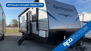 2019 Keystone Springdale Tailgator 27TH [upl. by Aratal]