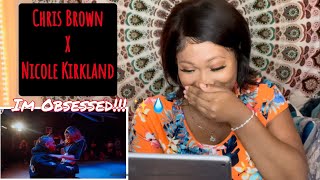 Chris Brown x Nicole Kirkland  Under the Influence Choreo🥵Reaction [upl. by Lacagnia]