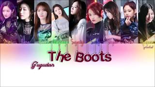 Gugudan 구구단  The Boots Lyrics  HANROMENG [upl. by Alethea]