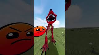 POPPY PLAYTIME ZOONOMALY ZOOCHOSIS POU BOUS REVENGE on GEOMETRY DASH FIRE IN THE HOLE Garrys Mod [upl. by Ayerdna]