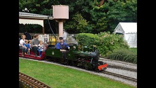 Riding round Abbeydale with quotAfon Glaslynquot after Service  08092024 [upl. by Tnerb]