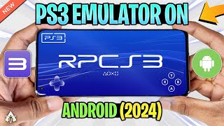 🔥 HOW TO RUN RPCS3 PS3 EMULATOR ON ANDROID IN 2024  PS3 GAMES ON ANDROID WITH GAMEPLAY  MOBOX [upl. by Hackett]