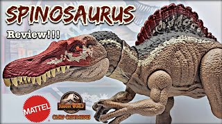 Mattel Jurassic World Camp Cretaceous Extreme Chompin Spinosaurus Review [upl. by Kellyann]