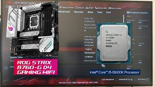 Undervolting 13600K on a Bseries Motherboard feat ROG STRIX B760G WiFi D4 [upl. by Ajnek782]