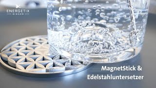 MagnetSticks und magnetischer Edelstahluntersetzer [upl. by Mcconnell581]