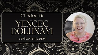 YENGEÇ BURCUNDA YILIN SON DOLUNAYI  27 ARALIK 2023 [upl. by Anirda624]