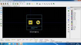 KiCad Dersi 08 Baskı Devre Kütüphanesine Eleman Ekleme [upl. by Nnaeed378]