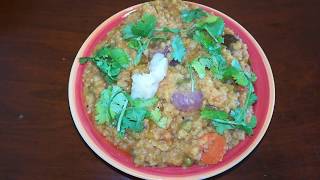 Bisibelebath Recipe in TamilSambar Sadham in TamilVariety Rice Recipe in Tamil [upl. by Bekki]