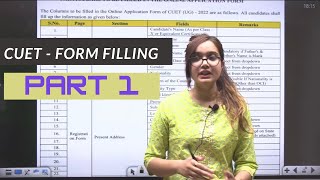 CUET 2022  CUCET Form Step by Step guide  How to fill CUET form cuet cucet class12 [upl. by Yssej16]