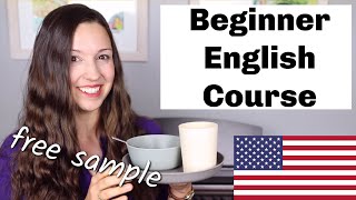 English for Beginner Level Speak Real English [upl. by Litnahs269]