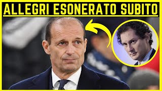 ALLEGRI VIA SUBITO ARBITRO E VAR SCANDALOSI [upl. by Htebazie]