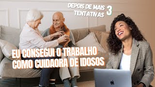 Consegui Cuidador de idosos na Irlanda tudo sobre a entrevista [upl. by Atalya]