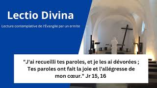 Lectio Divina 103  sens contemplatif de l’obole de la veuve 32e Dim B  Mc 12 [upl. by Celisse557]