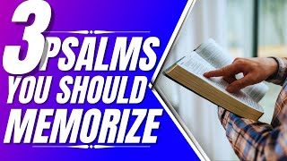 3 Psalms You should Memorize Psalm 91 Psalm 23 Psalm1 Powerful Psalms for sleepBible verses [upl. by Woodring]