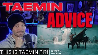 Metal Vocalist  Taemin Advice MV  FIRST TIME REACTION [upl. by Ainesy]