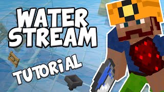 How to transport items with water streams [upl. by Blynn]