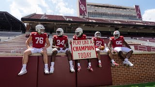 OU Football Sooners Unveil Throwback Alternate Uniforms for September 7th  Fall Camp Updates [upl. by Battiste]