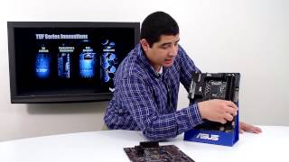 ASUS Sabertooth Z87 TUF Series Motherboard Overview [upl. by Eugeniusz]