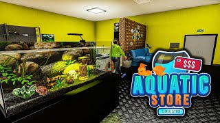 AQUATIC STORE SIMULATOR Gameplay Walkthrough  No Commentary [upl. by Ydnik717]