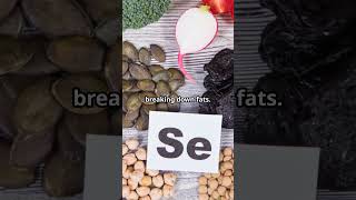 selenium nutrition micronutrient minerals nutritiontips diettips diet healthyliving healthy [upl. by Alet676]