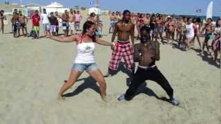 Rodrig Dibakoro  Red Eye Crew  Montpellier Master Class Beach Contest [upl. by Zrike443]