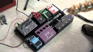 Disaster Area DPC5 MIDI Pedalboard Controller Demo [upl. by Annahaj]