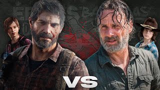 Rick Grimes vs Joel Épicas Batallas de Rap del Frikismo  Keyblade ft Maydawa [upl. by Airotkiv]