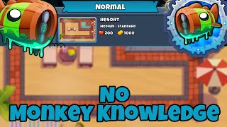 Bloonarius Tutorial  No Monkey Knowledge  Resort  BTD6 [upl. by Jelle870]