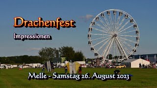 Drachenfest Melle  Impressionen  Samstag 26 August 2023 [upl. by Adla]