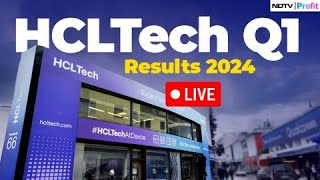 HCLTech Q1 Results LIVE I HCLTech Q1 Earnings 2024 I HCLTech Q1 Results Today LIVE [upl. by Xantha]