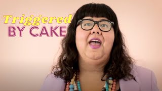 Former 671lb Man Reacts to Virgie Tovar Being Triggered by Cake [upl. by Ojimmas]