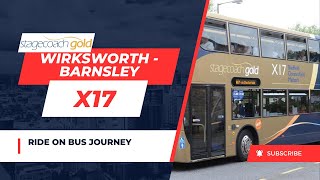 X17  Wirksworth to Barnsley  FULL ROUTE [upl. by Hally723]