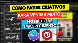 COMO FAZER CRIATIVOS PARA VENDER 10X MAIS NO FACEBOOK ADS💰🔥 Nicho Emagrecimento facebook vendas [upl. by Eelyk]