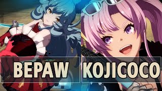 GBVSR🔥Bepaw Ferry Vs KojiCoco Zeta Crimson Bomber🔥 High Level Gameplay [upl. by Ahsinot]