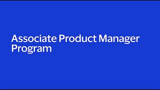 Associate Product Manager Program 2Year Learning amp Growth Program in the Bay Area [upl. by Iderf]